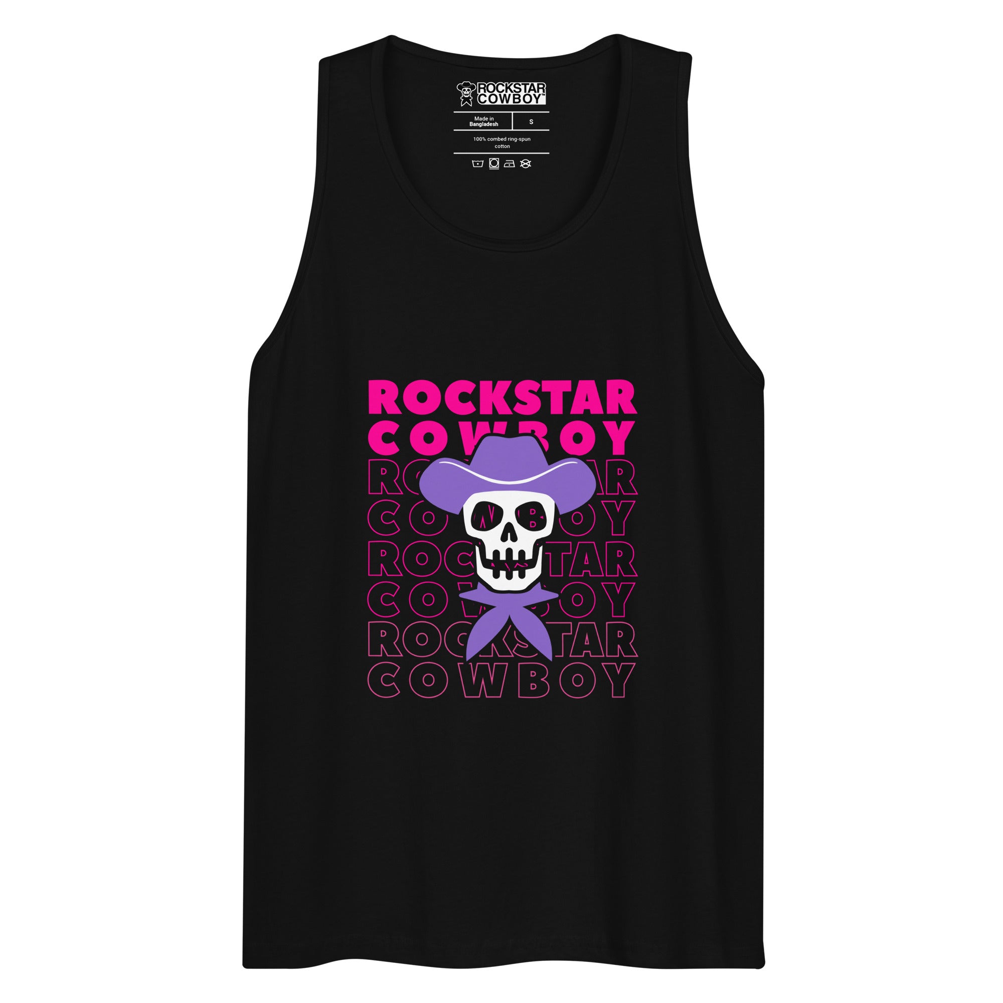 Men’s Premium Graphic Tank Top - rockstarcowboy