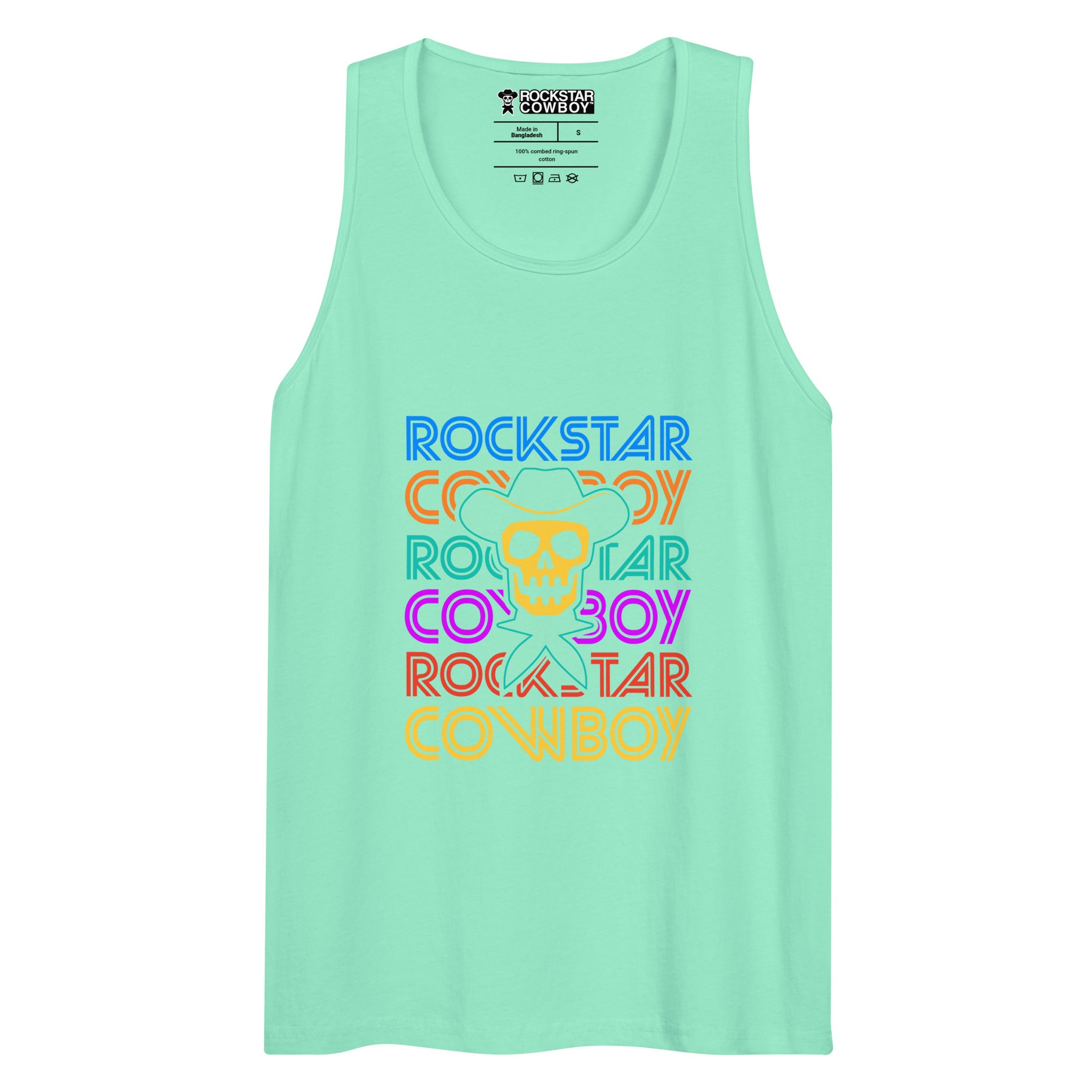 Men’s Premium Graphic Tank Top - rockstarcowboy