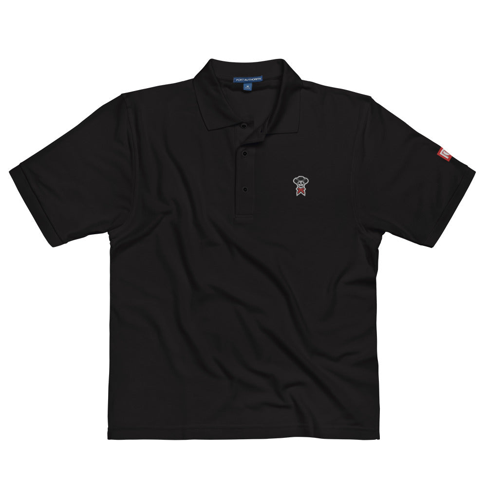 Men's Classic Embroidered Premium Polo - rockstarcowboy