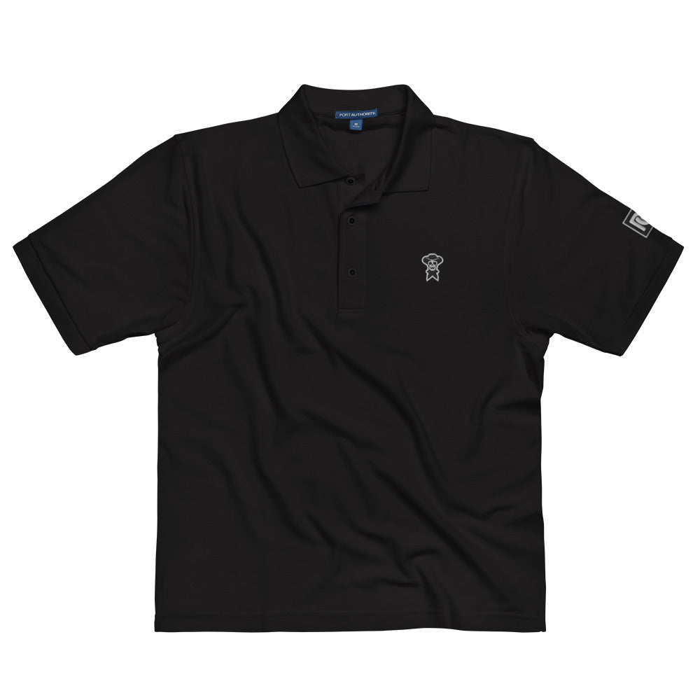 Men's Nightfall Embroidered Premium Polo - rockstarcowboy