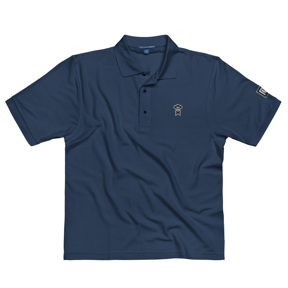 Men's Nightfall Embroidered Premium Polo - rockstarcowboy