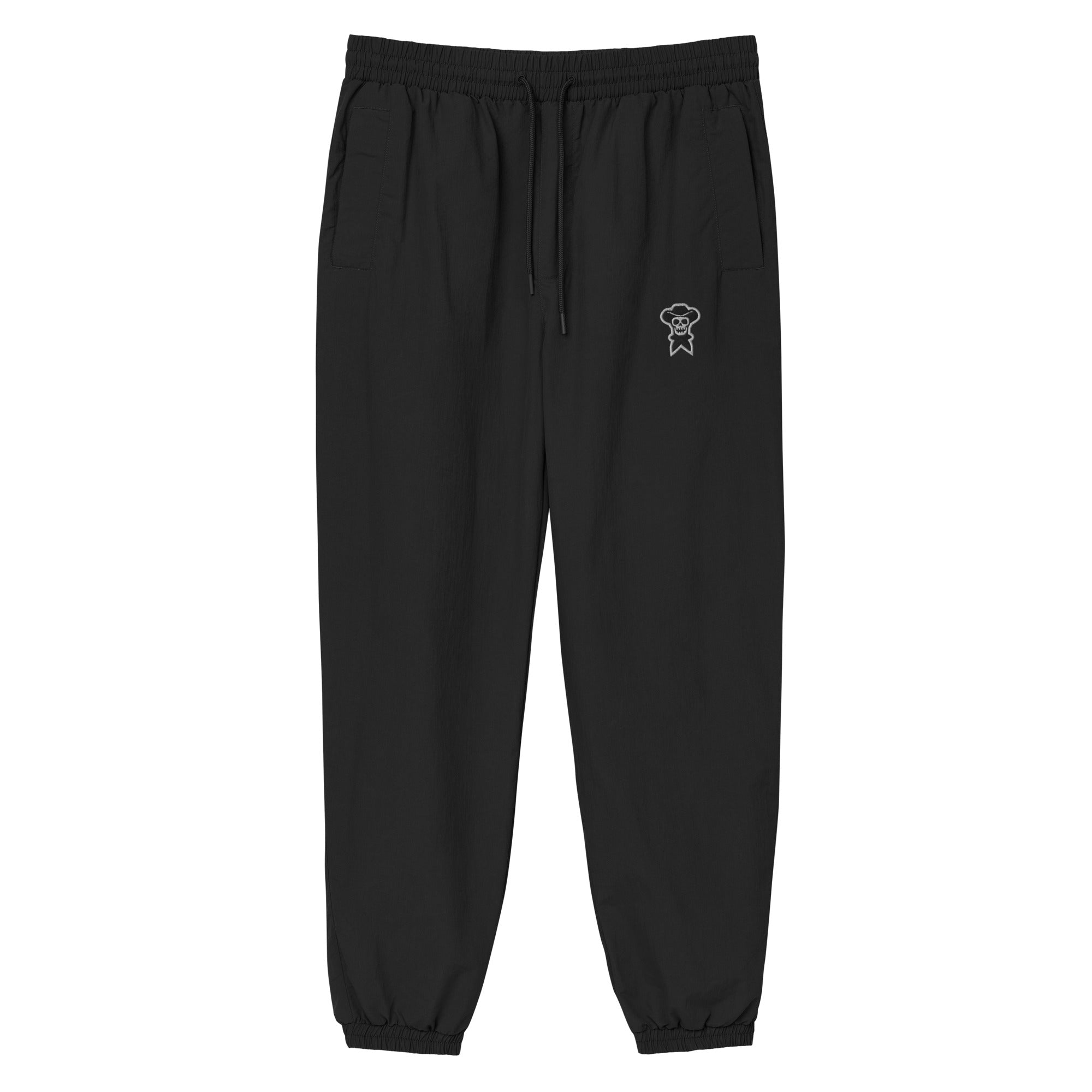 Premium Nightfall Embroidered Tracksuit Trousers - rockstarcowboy