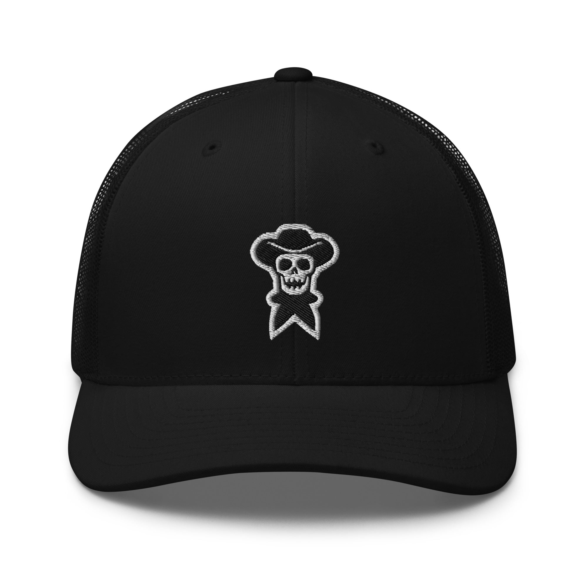 Nightfall Embroidered Trucker Hat - rockstarcowboy