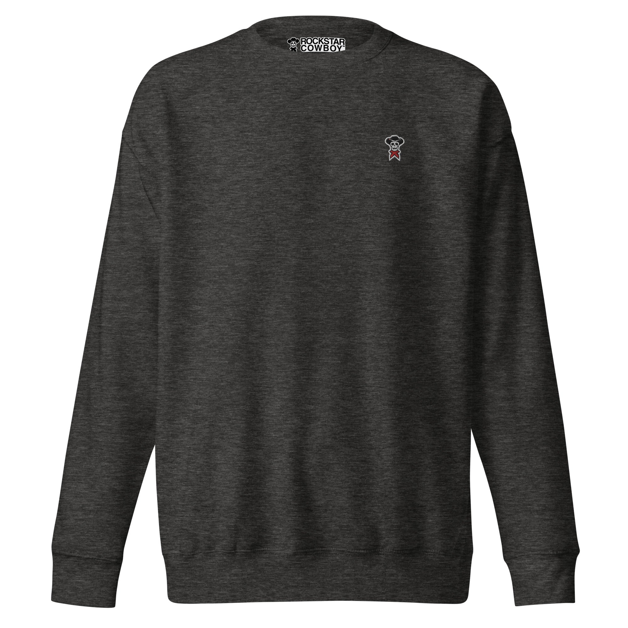 Premium Classic Embroidered Sweatshirt - rockstarcowboy